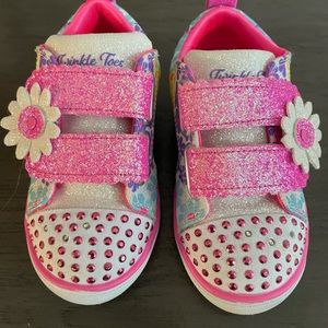 Sketchers Twinkle Toes - Like New Toddler size 8